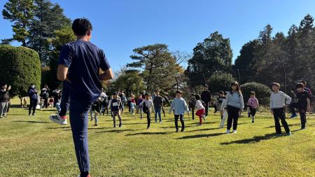 埼玉県民の日にスピードUP講座・30ｍダッシュチャレン