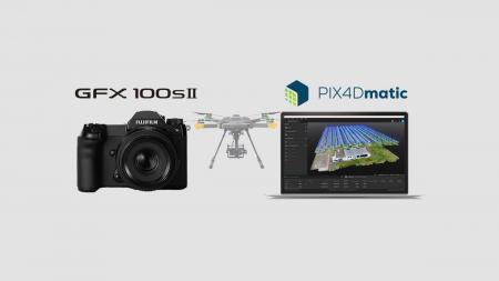 PIX4Dmaticが「FUJIFILM GFX100S II」の画像処理を正