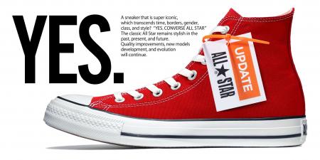 約四半世紀ぶりにリニューアルした、“ALL STAR”に新色 約四半世紀ぶりにリニューアルした、“ALL STAR”に新色