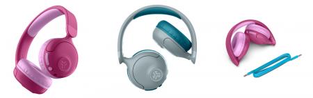 【子どもの耳を守る音量制限付き】有線・ワイヤレス対