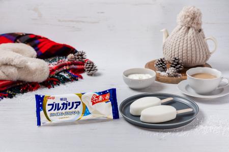 忘年会の“〆アイス”に、冬限定で濃厚になった明治ブル 忘年会の“〆アイス”に、冬限定で濃厚になった明治ブル