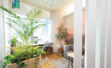 WELL認証の考え方を基にエリアごとに導入できるWell-B WELL認証の考え方を基にエリアごとに導入できるWell-B