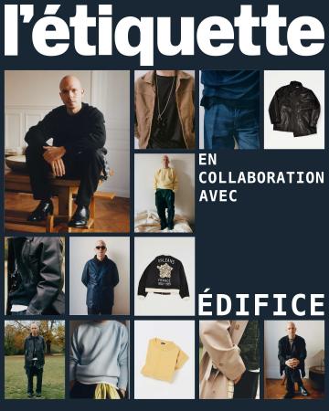 【L’ETIQUETTE × EDIFICE Collaboration】パリのメン