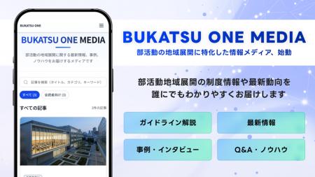 部活動DXサービス「BUKATSU ONE」内に部活動の地域展
