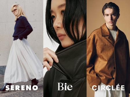 レディース「SERENO」「Bie」、メンズ「CIRCLEE」--日