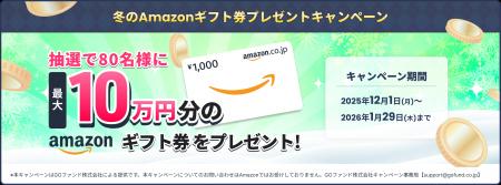 GOファンド株式会社　冬のAmazonギフト券プレゼントキ