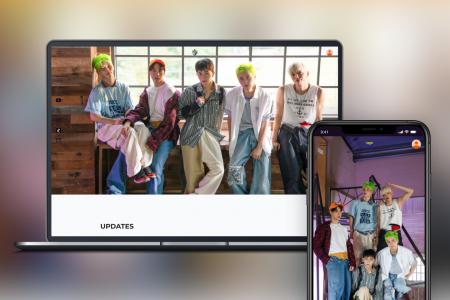 「Bitfan」にて、韓国ボーイズグループ・CMDMのオフィ 「Bitfan」にて、韓国ボーイズグループ・CMDMのオフィ
