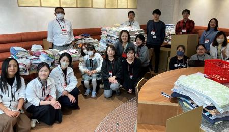 犬猫保護団体へのタオル寄付活動を実施 犬猫保護団体へのタオル寄付活動を実施