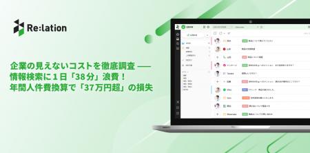 企業の見えないコストを徹底調査 -- 情報検索に1日「3