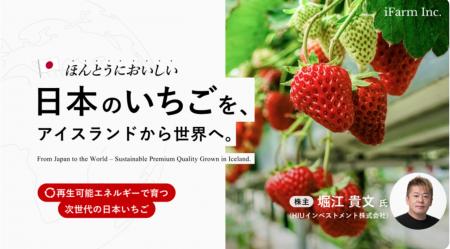 アイスランド市場で日本品種いちごの販売を再開。先行