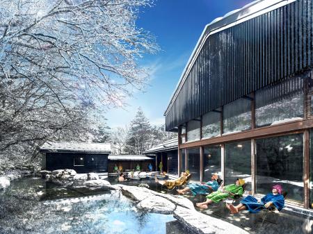 【星野温泉 トンボの湯】森をのぞむサウナとウィスキ