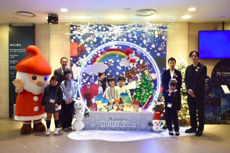 【阪急うめだ本店】クリスマスのフォトスポットをこど