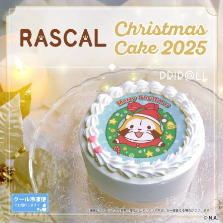 【公式ライセンス商品】『ラスカル』クリスマスケーキ 【公式ライセンス商品】『ラスカル』クリスマスケーキ
