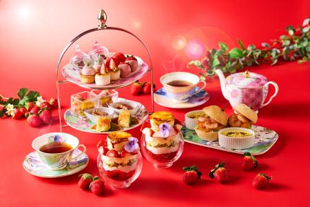 【ふわふわパフェの冬アフタヌーンティー「シブースト