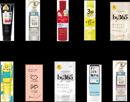 ナリスアップ、LIPSべストコスメ2025で10品受賞