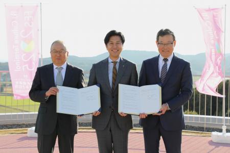 壱岐市とNIB・FBSがテレビ局として初のエンゲージメン