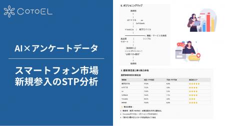 【AI×アンケートデータ】 ~スマートフォン市場新規参 【AI×アンケートデータ】 ~スマートフォン市場新規参