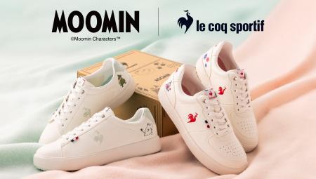 『ルコックスポルティフ』と「ムーミン」のコラボレー 『ルコックスポルティフ』と「ムーミン」のコラボレー