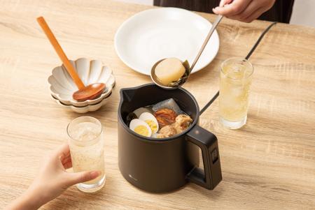 【ニトリ】SNSで話題の1台3役の電気ケトルポットが進