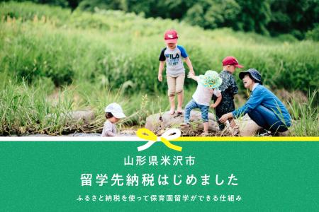 【米沢市ふるさと納税】ふるさと納税で「保育園留学」