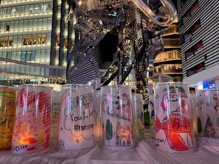 新宿駅前をキャンドル装飾で彩ろう！「Candle Niutf-8
