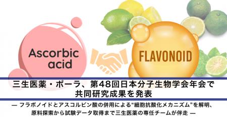 三生医薬・ポーラ、第48回日本分子生物学会年会で共同
