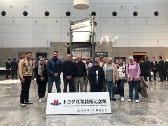 エジプト高等教育省職員の幹部10名を受け入れ