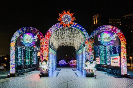 臨海副都心エリアを舞台にした新たなイルミネーション