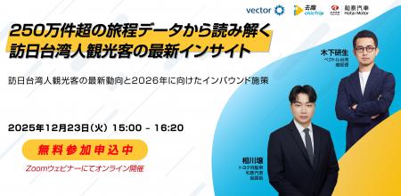 【12/23開催 | オンラインセミナー】250万件超の旅程