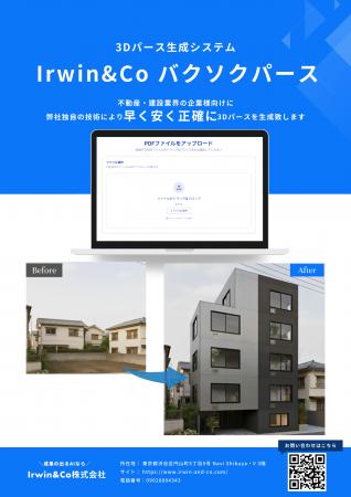 不動産・建設業界必見！3Dパースを生成するAIシステム