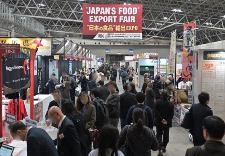 食品の商談展「JFEX」「“日本の食品”輸出EXPO」幕張メ