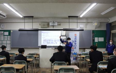 大阪信用金庫と大阪府教育庁との連携企画　大阪府立堺