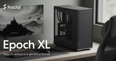 Fractal Design社製、洗練されたクリーンなデザインと