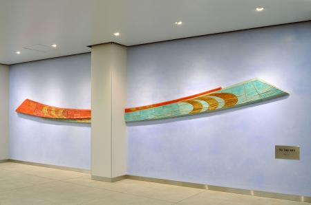 とうきょうスカイツリー駅を彩る　澄川 喜一氏デutf-8