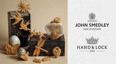 【JOHN SMEDLEY × 英国最古の刺繍アトリエHAND＆LOCK