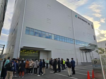 新コスモス電機 地域住民参加の津波避難訓練を初開催
