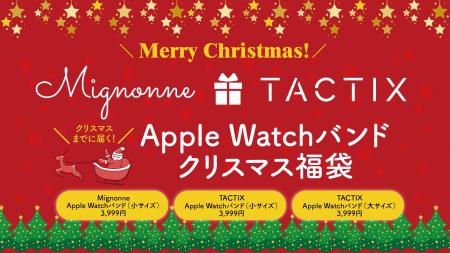 Apple Watchバンドのクリスマス福袋を数量限定発売 ― 