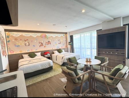 ホテル業界最大級72種類目のコンセプトルーム　ウォー