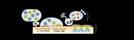 クリームクレンジングで「高いクレンジング力」＋「保