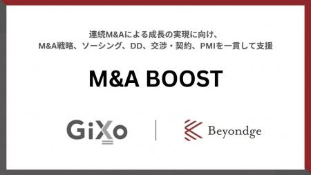 ギックスとBeyondge、データ活用によって連続M&Aを支