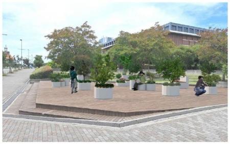県民まちなみ緑化事業（兵庫県）に採択！神戸学院大学