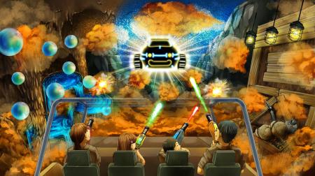 新アトラクション「スモッグ ラッシュ アドベンチャー