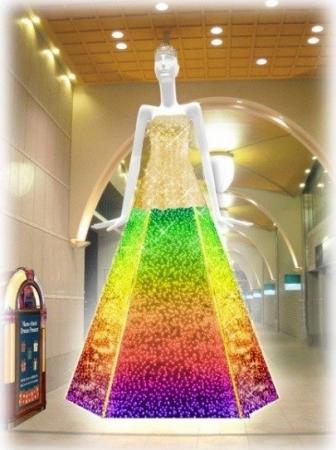 特別装飾　「Christmasナナちゃん」を実施