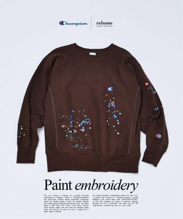 Champion × JOURNAL STANDARD relume「刺繍」と「裏使