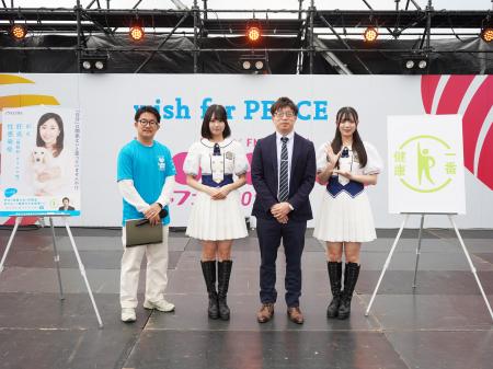 STU48と一緒に考える“健康のこと”STU48 濱田響氏・森