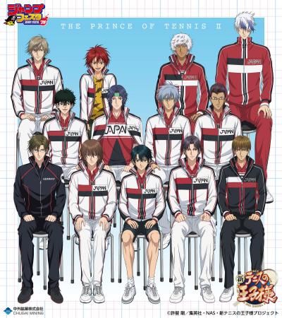 アニメ『新テニスの王子様』より、“選手名鑑”をテーマ