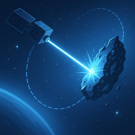 SpicyCompany　レーザービームによる宇宙デブリ軌道調