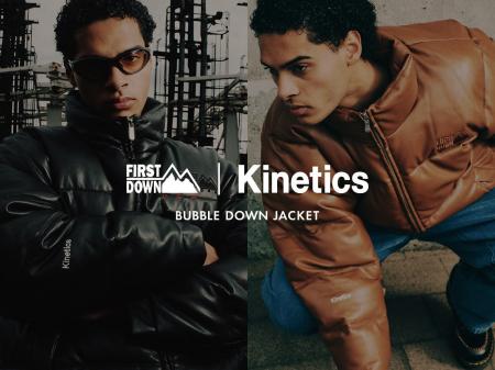 【FIRST DOWN USA × Kinetics】コラボレーション・ダ