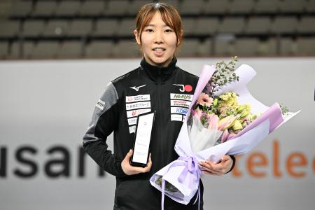 【フェンシング】女子フルーレワールドカップ(韓国)で