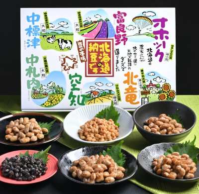 納豆で北海道各地を周遊した気分にさせてくれる新商品